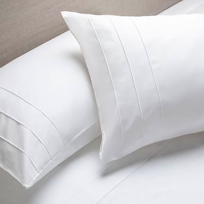 Imagen 2 del producto Sábana 300 Hilos Algodón Lisa Blanca Queen