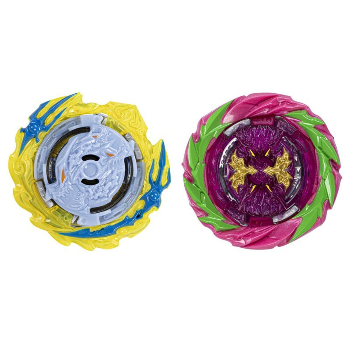 BEYBLADE - Trompo Beyblade Burst QuadStrike Fierce Bazilisk B8 y Hydra Kerbeus K8