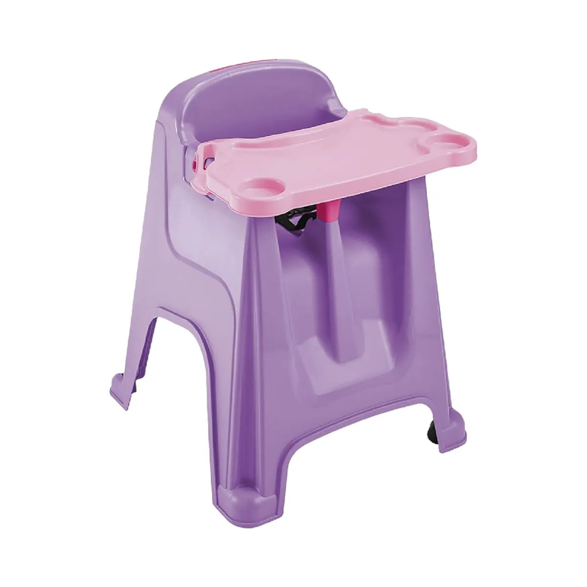 RIMAX - Silla Comedor Para Bebe Morado 60x59x77 cms Rimax