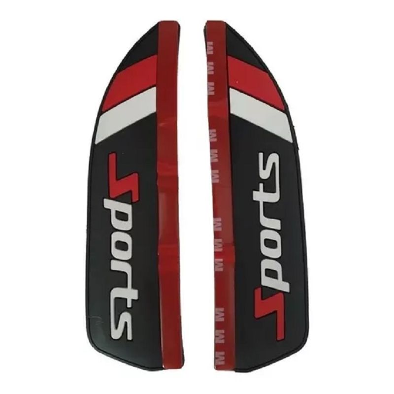 GENERICO - X2 Visera Aleta Bota Agua Espejo Retrovisor 223011 Sport