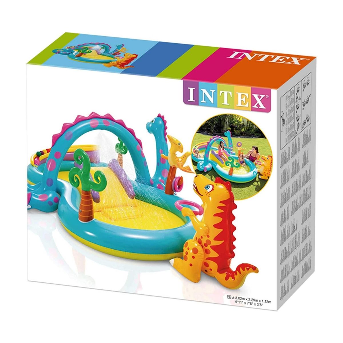 INTEX - Centro de Actividad Inflable Dinosaurio Dinoland