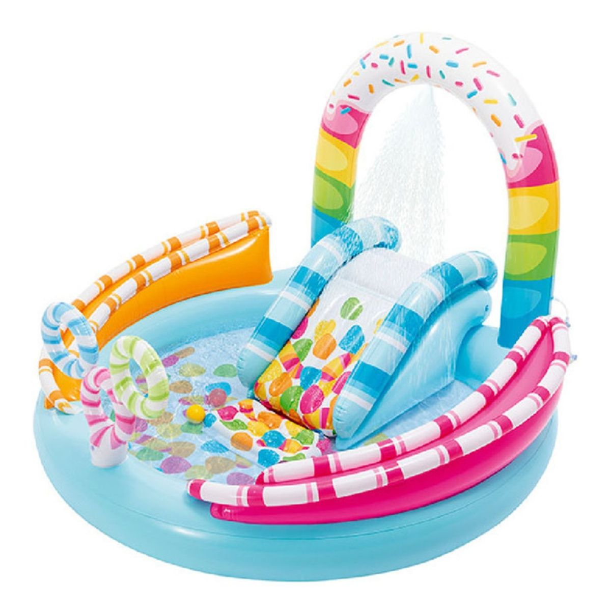 INTEX - Centro de Actividad Inflable Dulces Candy Fun