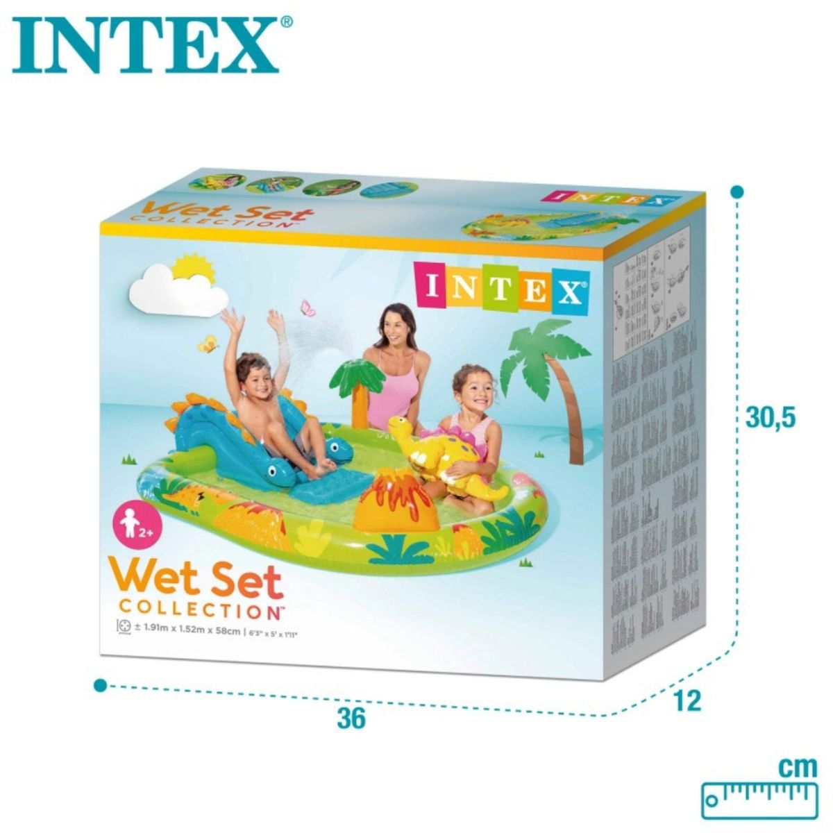INTEX - Centro de Actividad Inflable Little Dino