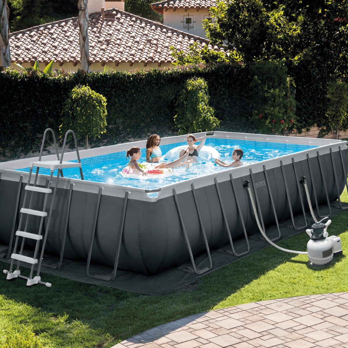 INTEX - Piscina Estructural Ultra XTR Frame Set 732x366x132 Cm