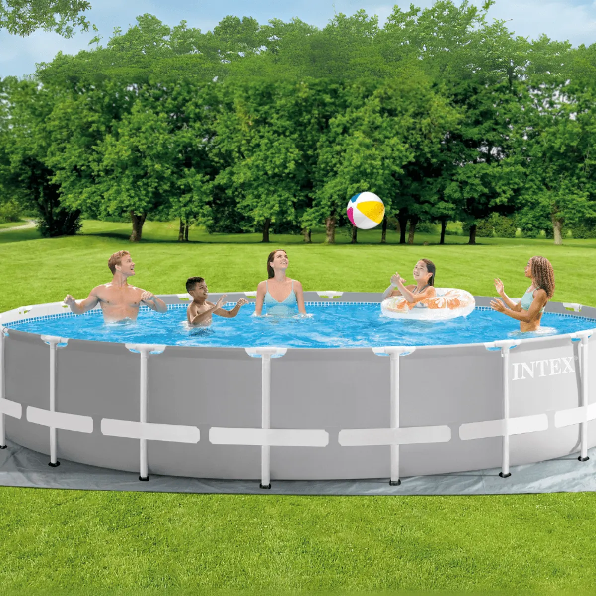 INTEX - Piscina Estructural Prisma Frame Set 610x132 Cm
