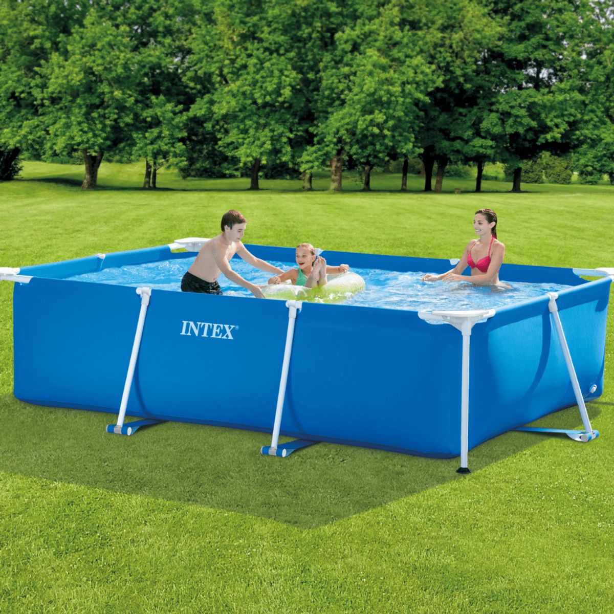 INTEX - Piscina Estructural Small Frame 300x200x75 Cm