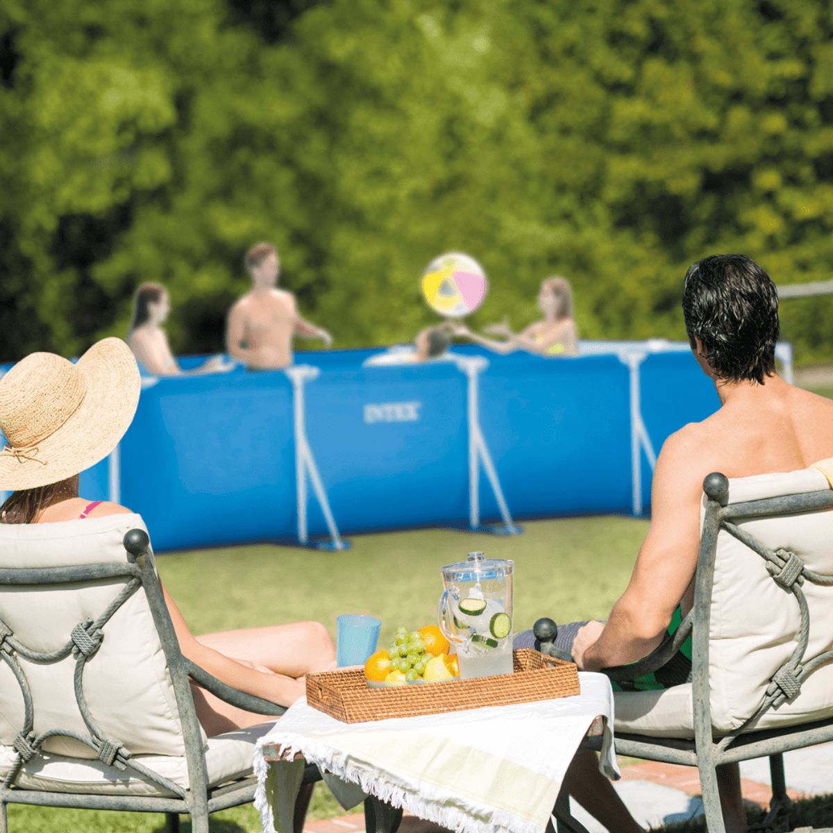 INTEX - Piscina Estructural Small Frame 450x220x84 Cm