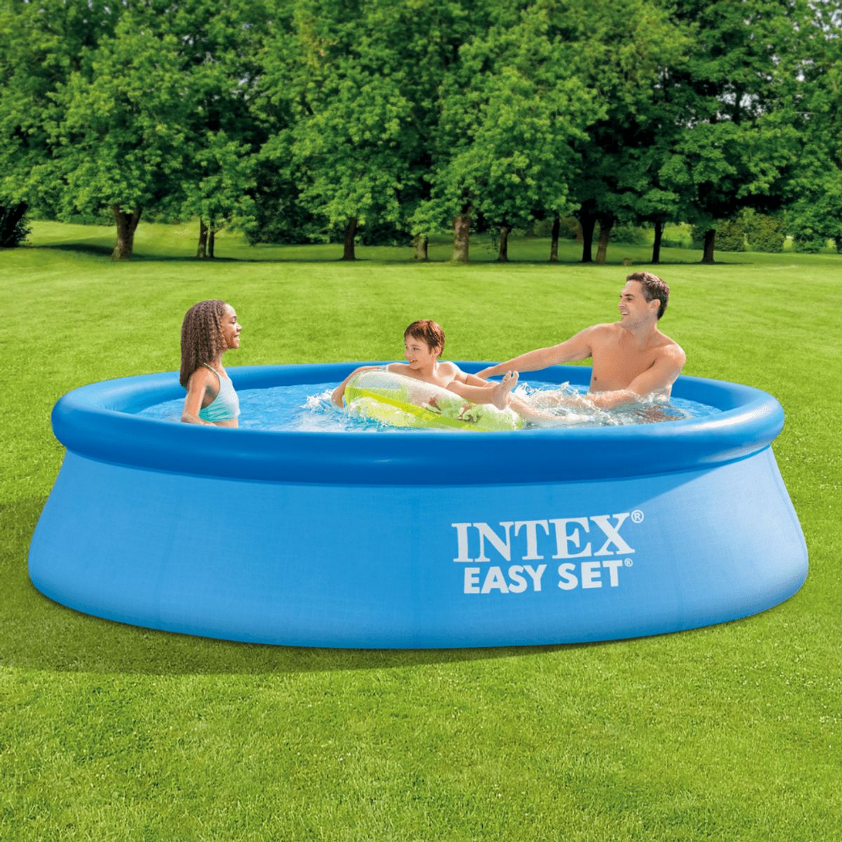 INTEX - Piscina Inflable Easy Set 305x76 Cm