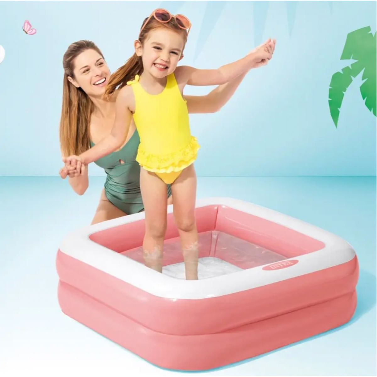 INTEX - Piscina Bebé Inflable 86X86X25 CM