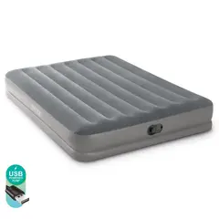 INTEX - Colchón Inflable Eléctrico USB 2 Plazas 152x203x30 Cm Prestige Mid-Rise