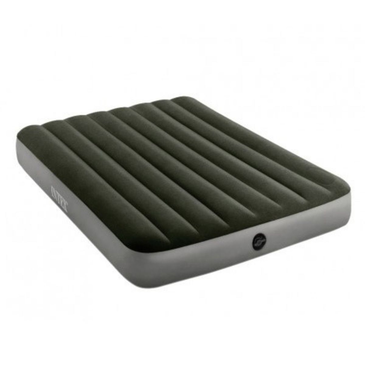 INTEX - Colchón Inflable 2 Plazas 152x203x25 Cm Downy con Inflador Pie