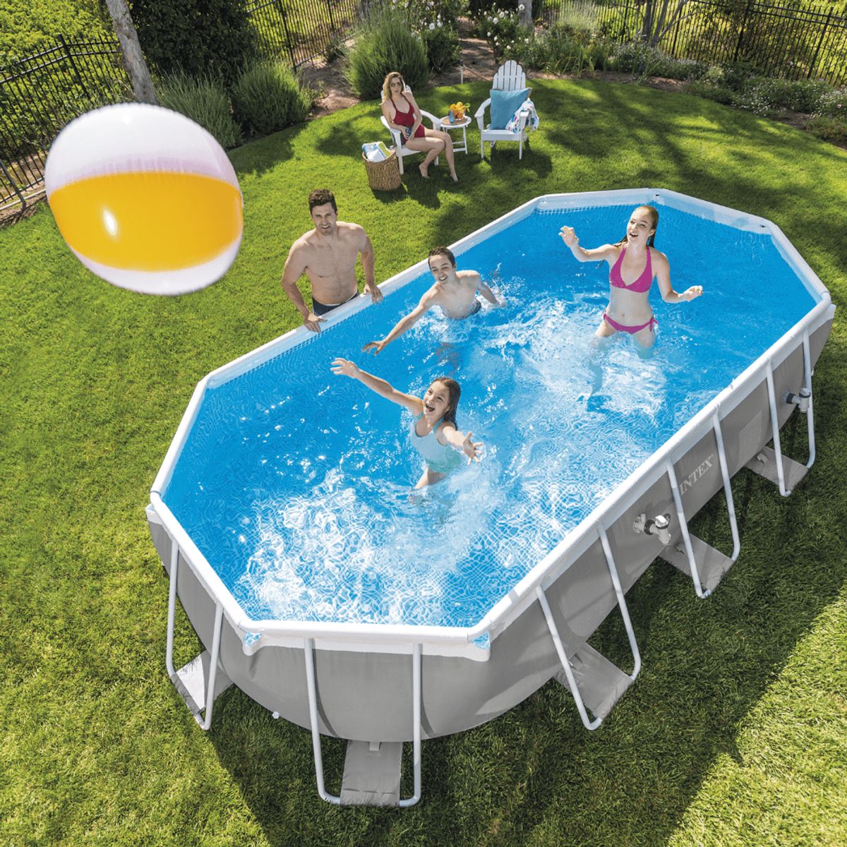 INTEX - Piscina Estructural Prisma Frame Set 610x305x122 Cm