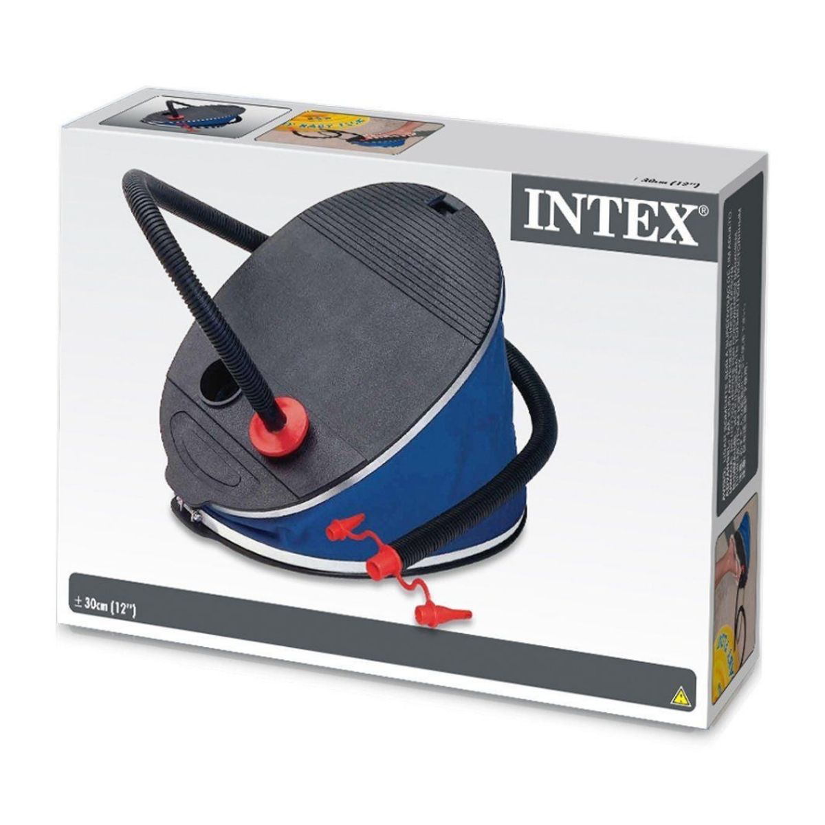 INTEX - Inflador de Pie Infla y Desinfla Giant Bellows Foot