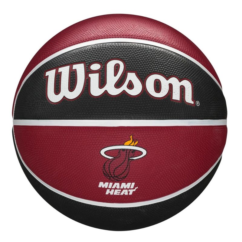 WILSON - Balón Basketball NBA Team Tribute Miami Heat Tamaño 7
