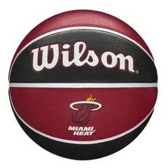WILSON - Balón Basketball NBA Team Tribute Miami Heat Tamaño 7