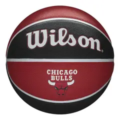 WILSON - Balón Basketball NBA Team Tribute Chicago Bulls Tamaño 7
