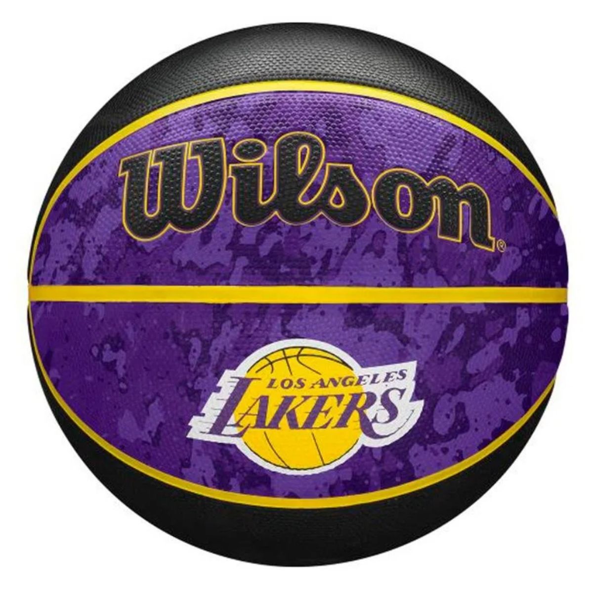WILSON - Balón Basketball NBA Tidye Los Angeles Lakers Tamaño 7