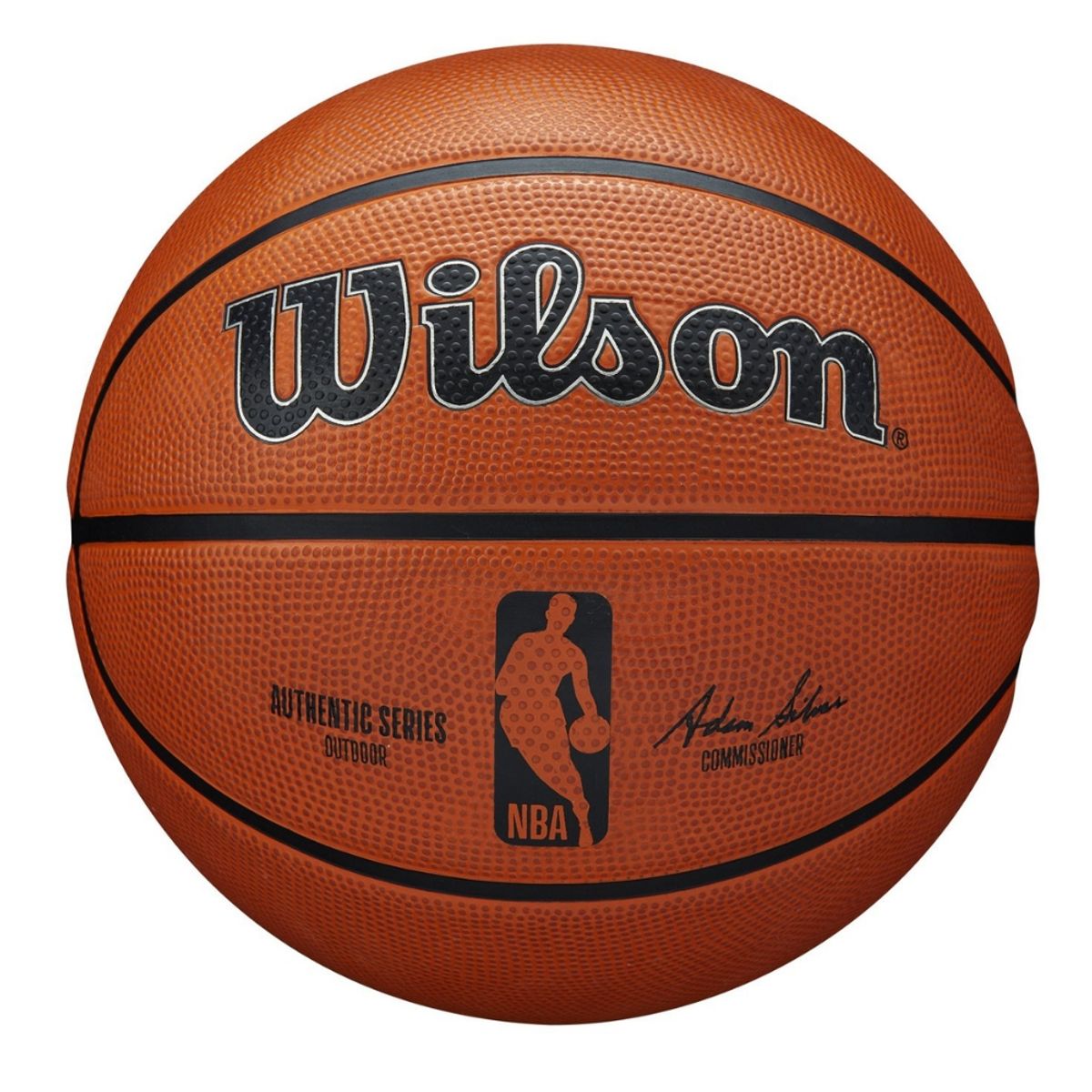 WILSON - Balón Basketball NBA Authentic Series Outdoor Tamaño 7