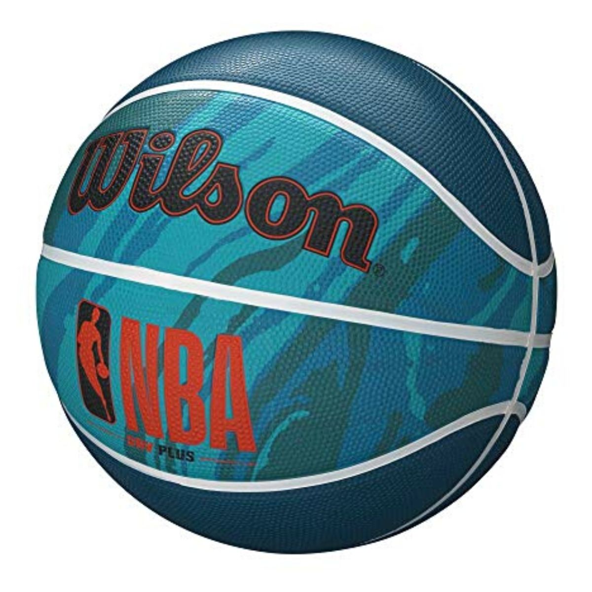 WILSON - Balón Basketball NBA DRV Plus Outdoor Tamaño 7 Azul Granito