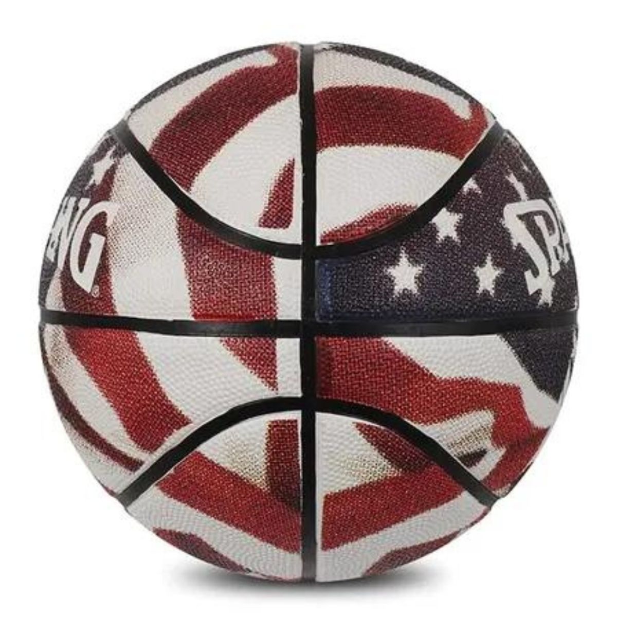 SPALDING - Balón Basketball Trend Stars Stripes Tamaño 7 USA