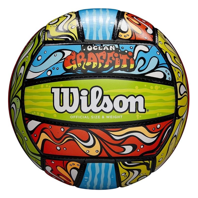 WILSON - Balón Volleyball Ocean Graffiti Tamaño 5