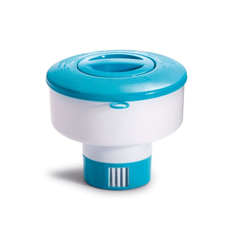 INTEX - Dispensador de Cloro Flotante para Piscinas Chemical Dispenser 17.8 Cm