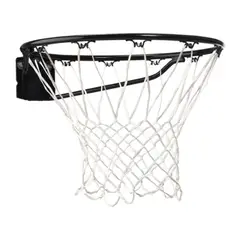 BAMO - Aro de Basketball Tamaño Oficial 45 cm Acero 16 mm Negro