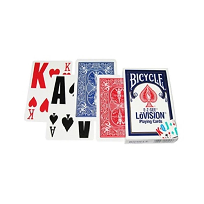 ANTARTICA LIBROS - Naipe Poker Bicycle Low Vision