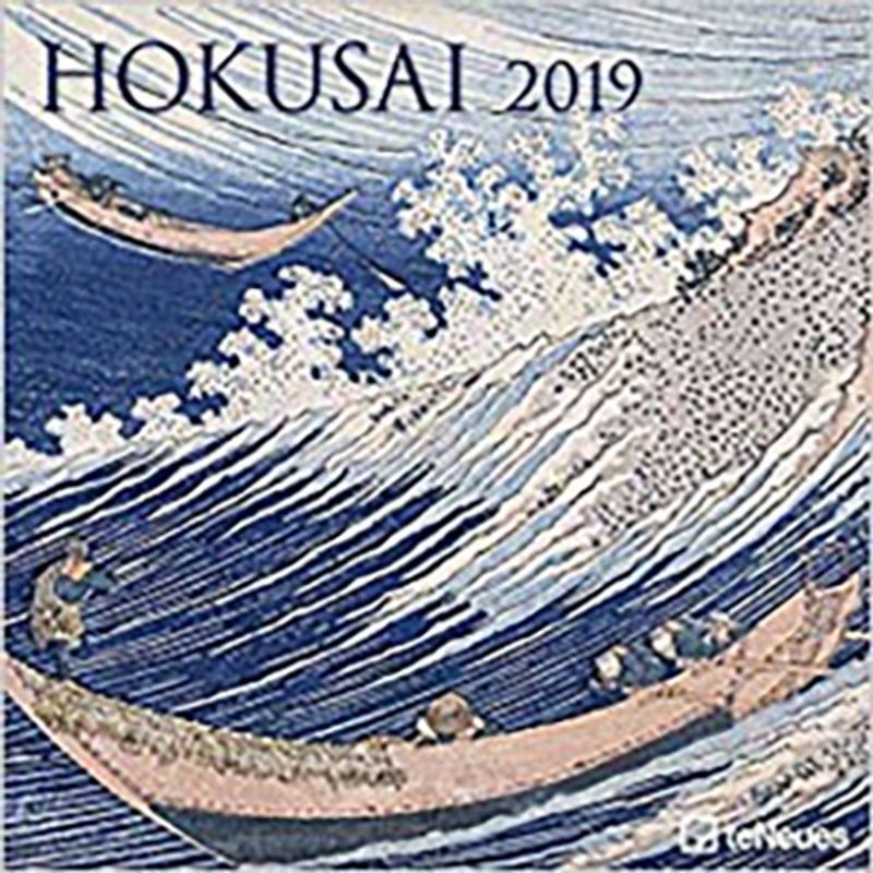 ANTARTICA LIBROS - Calendario 2019 Hokusai