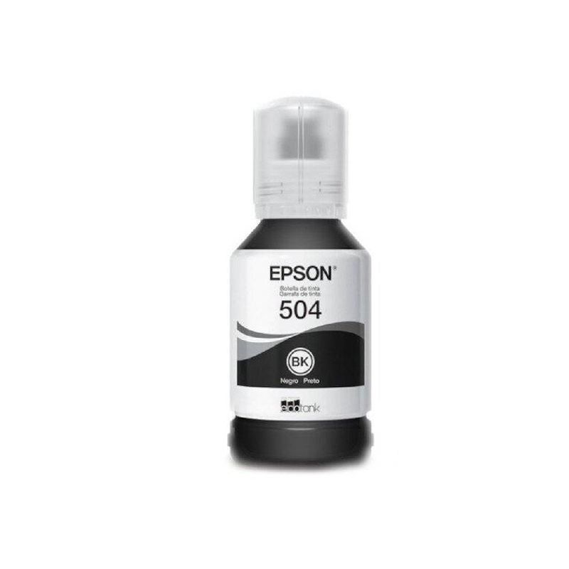 EPSON - Tinta Epson T504 Negro 127 Ml L4150 L4160 L6191 6161 L6171