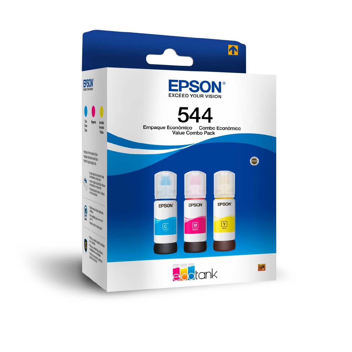 EPSON - Pack 3 Tintas Epson T544 L3110 Colores Cyan/magenta/yellow