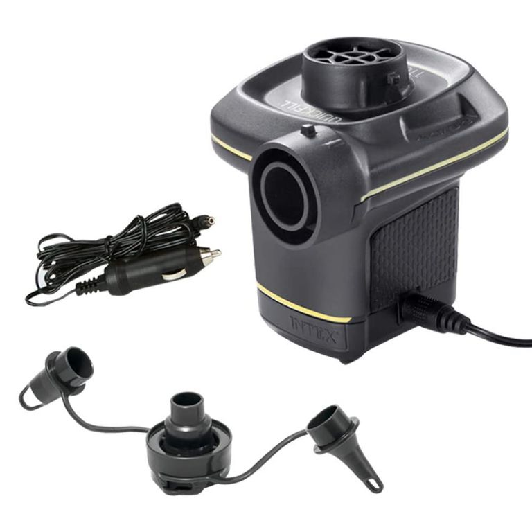 Inflador Electrico Corriente 220-240V + Adaptador de Auto 12 V Quick-Fill AC/DC