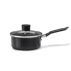BRINOX - Olla Con Tapa Negro Ebony 20 cm 2.5 l