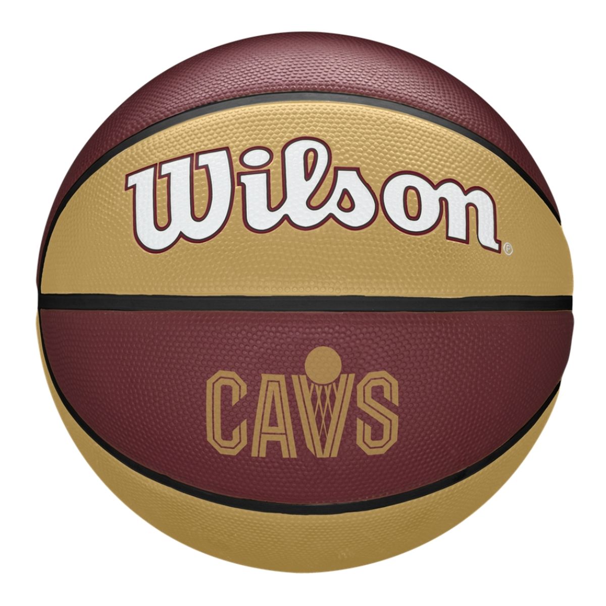 WILSON - Balón Basketball NBA Team Tribute Cleveland Cavs Tamaño 7