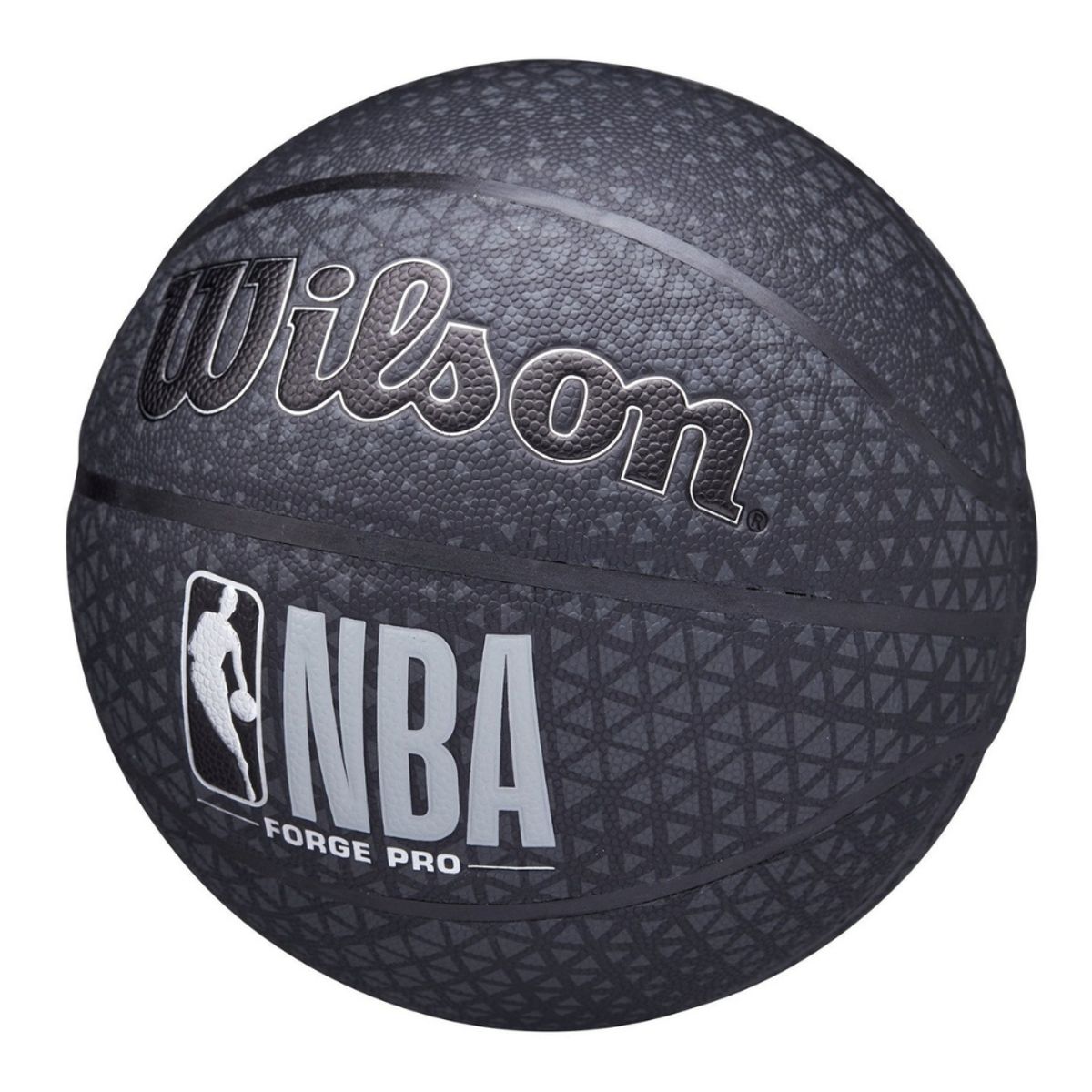 WILSON - Balón Basketball NBA Forge Pro Tamaño 7 Gris