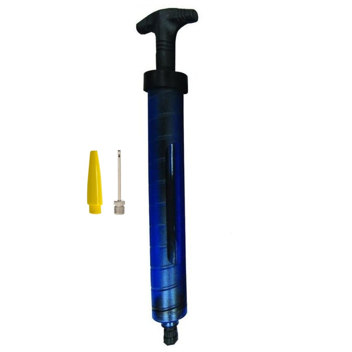 FRANKLIN - Bombín 34 cm Azul Dual Action Pump