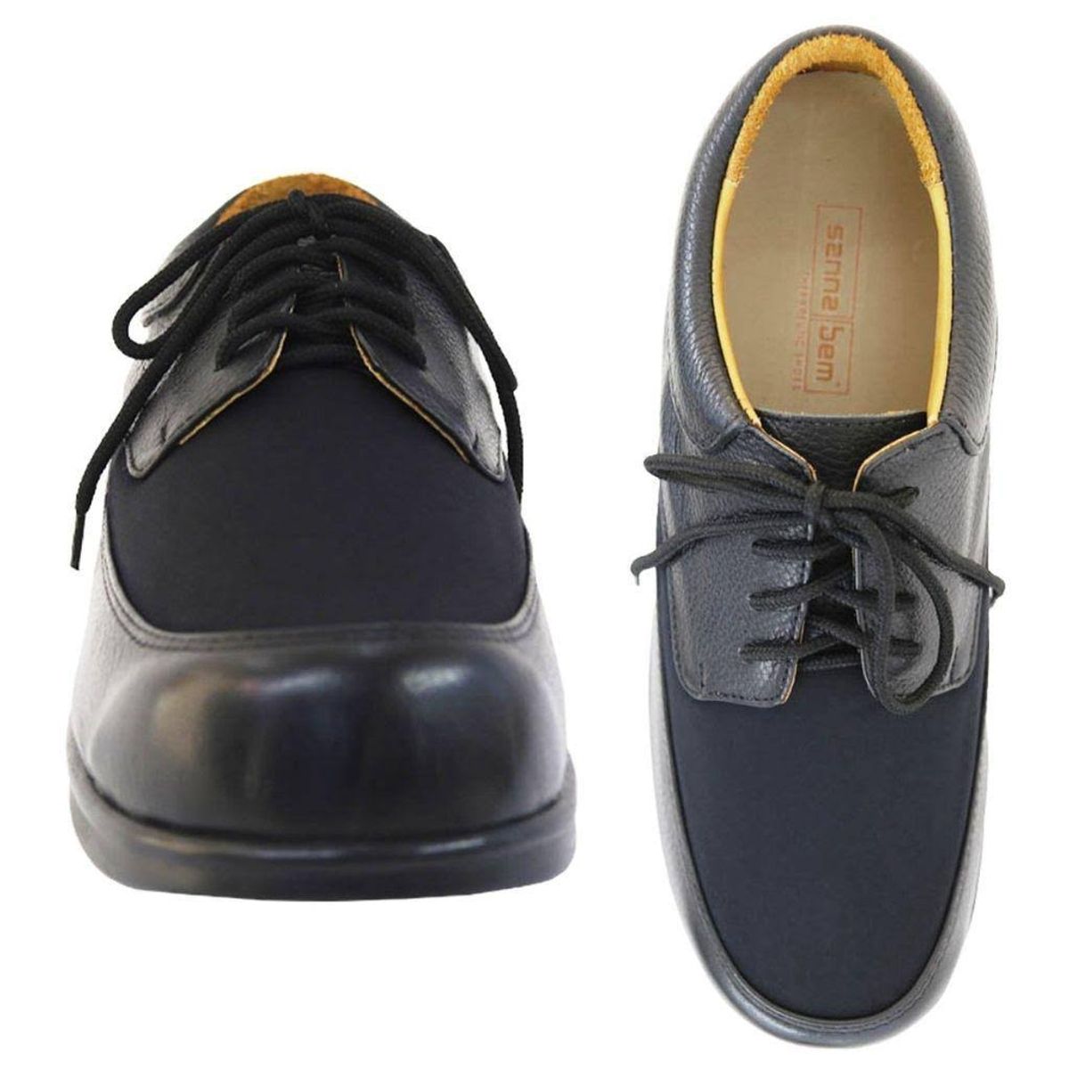 BLUNDING - Zapato diabetico titan con cierre -Negro-Talla 36-Blunding