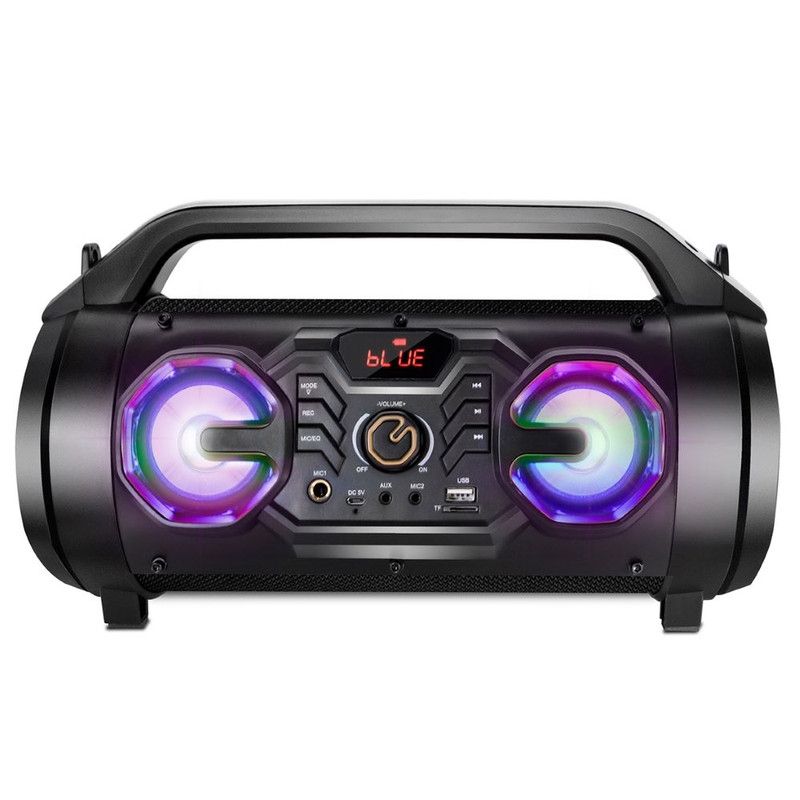 IRT - PARLANTE BAZOOKA SPEAKER MICRÓFONO IRT FRONTAL ORANGE I005GSPS503