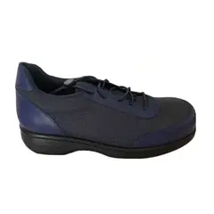 SANNABEM - Zapato para Diabetico deportivo-Negro-Talla 41-Blunding