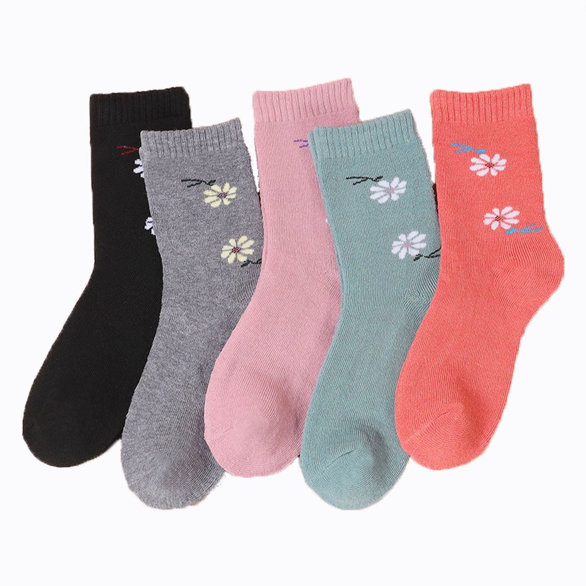 EVERSO - 12 Pares Calcetines De Algodón Con Toalla