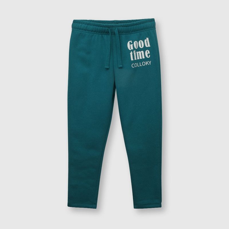 COLLOKY - Pantalón de niño de buzo estampado calipso (2 a 12 años)