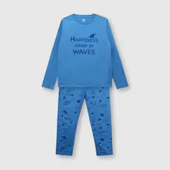 COLLOKY - Pijama de niño de algodón denim (2 a 12 años)