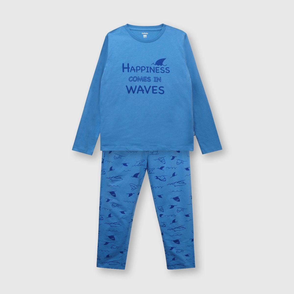 COLLOKY - Pijama de niño de algodón denim (2 a 12 años)