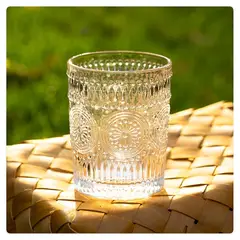 BJ HOGAR - Set De 6 Vasos Vidrio