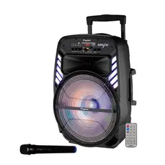 FUJITEL - KARAOKE 15 L BT/MIC WLESS/USB/AUX/FM I160KARAOKEBT15L1
