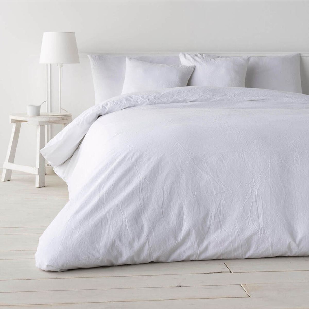 ROVIT - Funda de Plumón Lino Blanco - King ROVIT