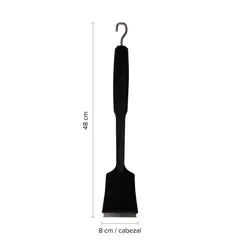 BOSCA - Cepillo para limpiar parrillas 2 en 1