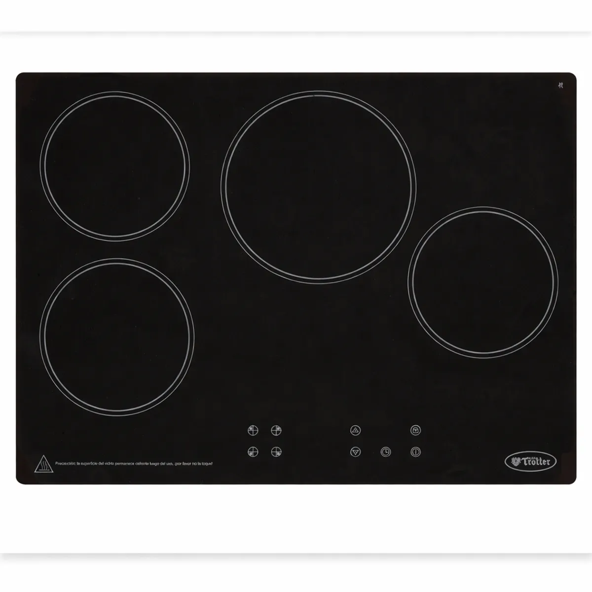 ALBIN TROTTER - Encimera eléctrica Glass Fein 60 4 platos