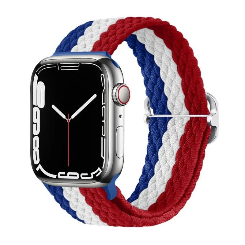FOXYSMART - Correa Para Apple Watch Loop Trenzada Elástica 38 a 41mm