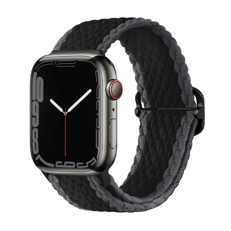 FOXYSMART - Correa Para Apple Watch Loop Trenzada Elástica 42 a 49mm